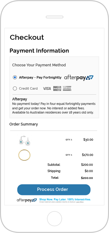 Introducing Afterpay at The Jewel Shop