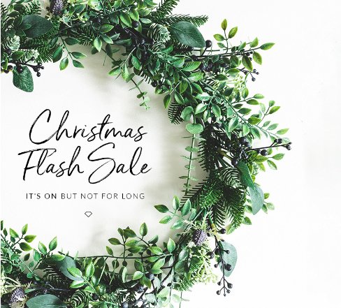 Flash Sale on Now