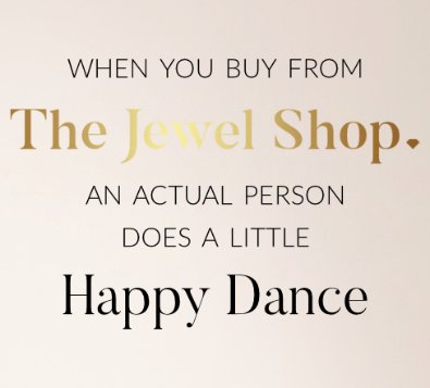 When only a lovingly handcrafted piece of jewellery will do!