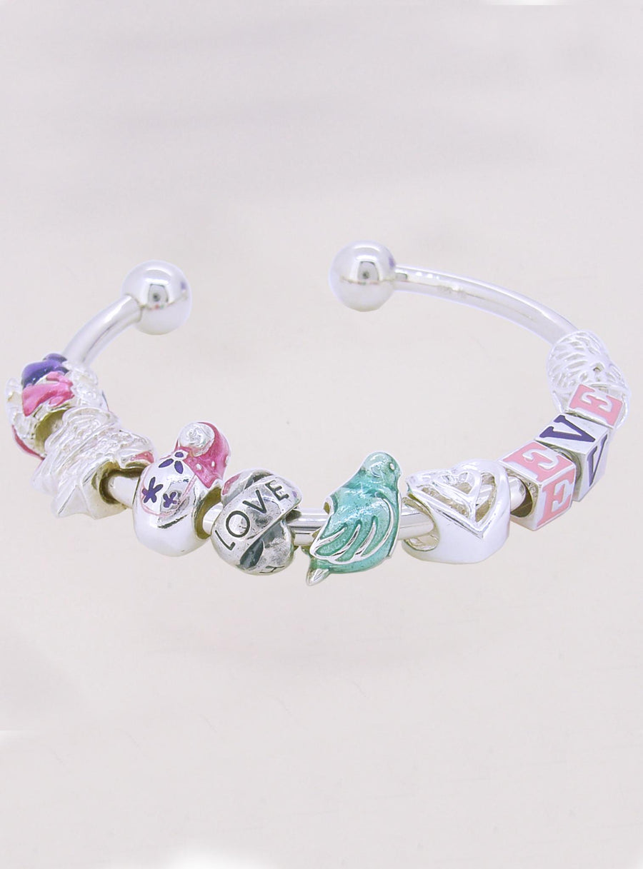 Charm Bead Bangles