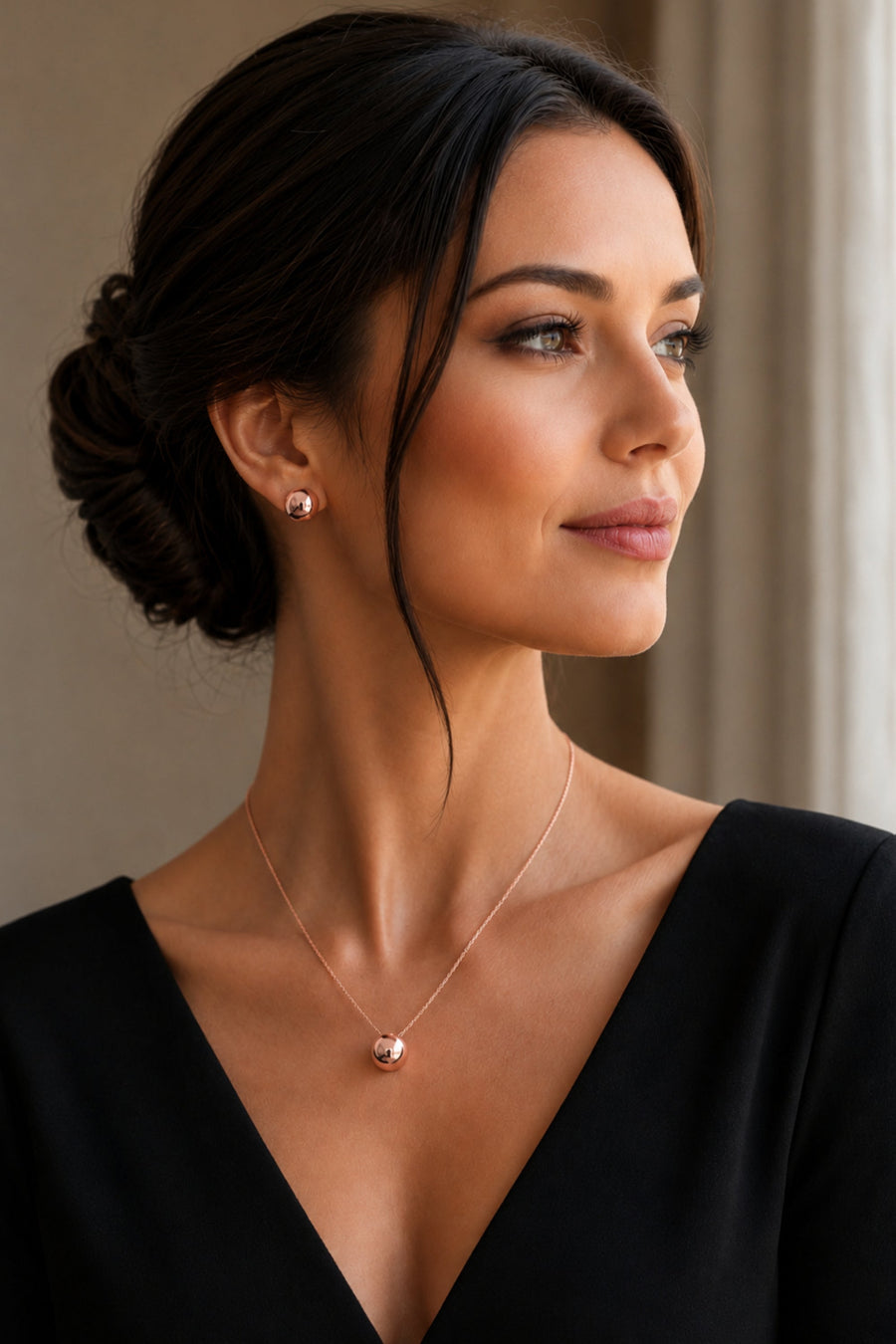 Spherical Ball Earrings