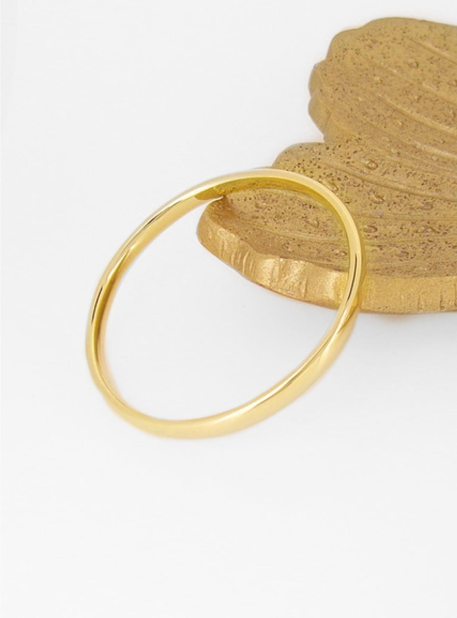 9ct Yellow Gold Baby Child Golf Bangle All Sizes
