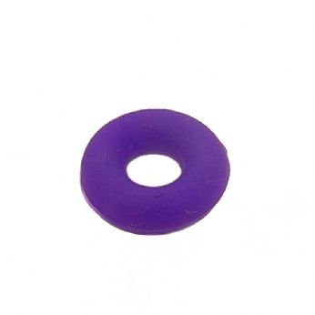 BABYLINKS BEAD CHARM BRACELET PURPLE NYLON SAFETY STOPPER -BL-Nylon-Purple