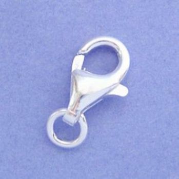 STERLING SILVER PARROT CLASP FOR SAFE CHARM ATTACHING -PCT9mm-SS