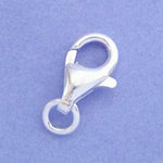 STERLING SILVER PARROT CLASP FOR SAFE CHARM ATTACHING -PCT9mm-SS
