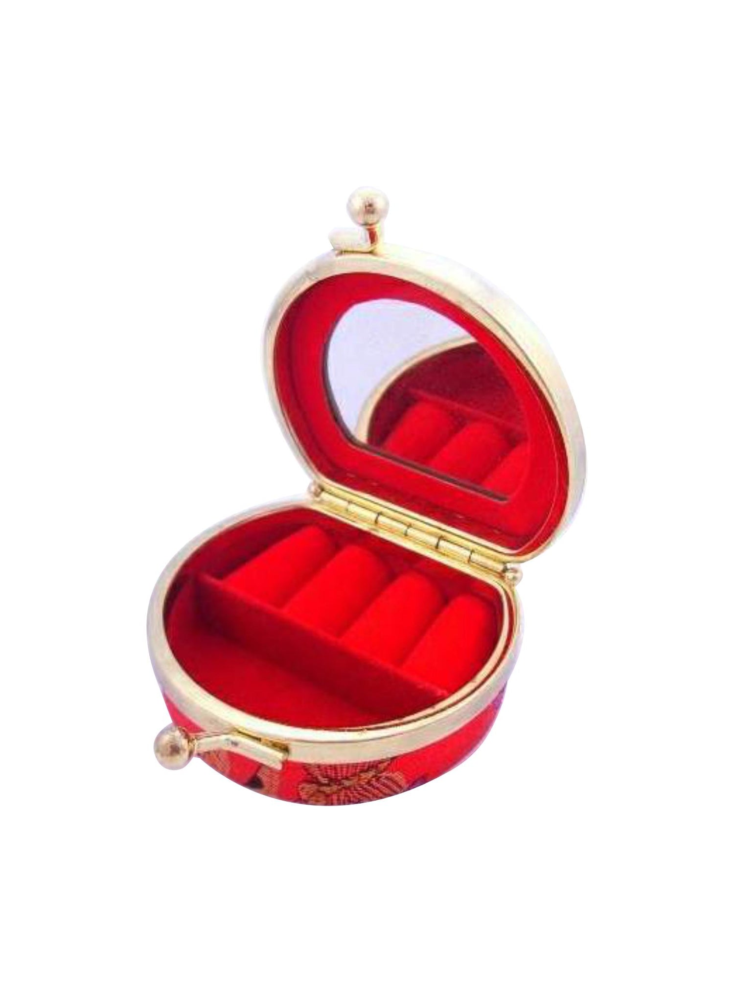 Red Dragonfly Purse Jewellery Case Small