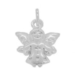 STERLING SILVER 13mm x 18mm GUARDIAN ANGEL CHARM