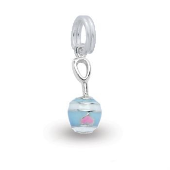 MY LITTLE ANGEL BABYLINKS RATTLE BEAD CHARM -BL-RATTLE