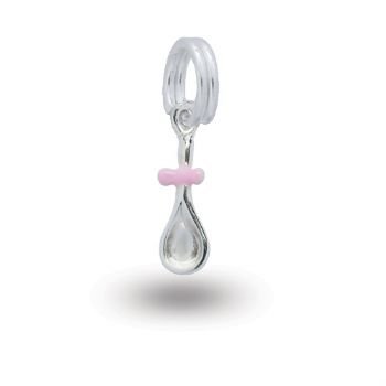 MY LITTLE ANGEL BABYLINKS BABY SPOON BEAD CHARM -BL-SPOON