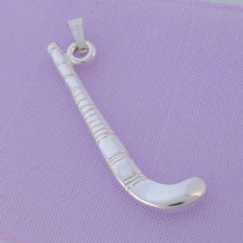 STERLING SILVER HOCKEY STICK CHARM CHARM - HR2248