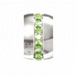 MY LITTLE ANGEL BABYLINKS BIRTHSTONE BEAD CHARM AUGUST -BL-AUG