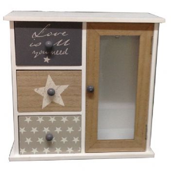 WARDROBE Love is all you need DESIGN JEWELLERY BOX 240mm x 240mm x 100mm