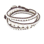 FRESHWATER PEARL TRIPLE WRAP BRACELET