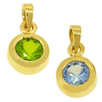 9CT GOLD BIRTHSTONE CHARM