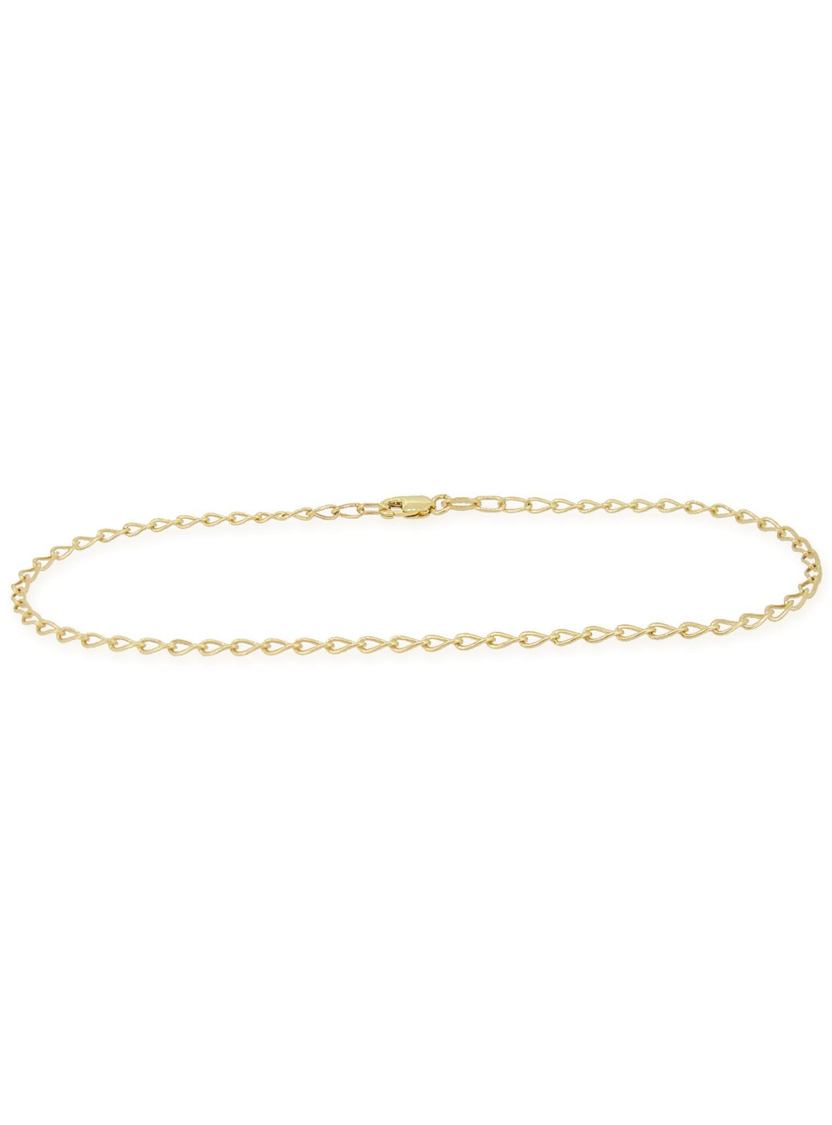 9ct Yellow Gold Long Curb Bracelet Available in All Sizes