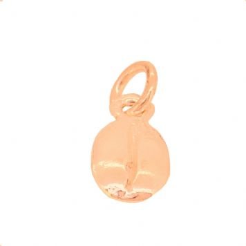 9CT ROSE GOLD 2.5g COFFEE BEAN CHARM PENDANT