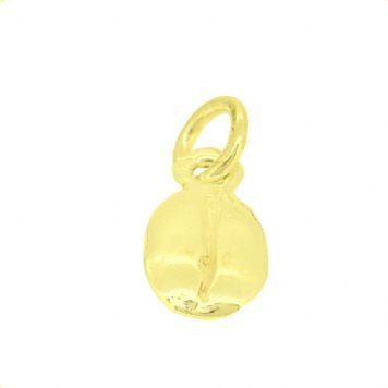 9CT GOLD 2.5g COFFEE BEAN CHARM PENDANT