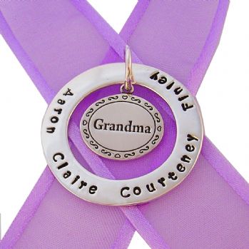 37mm PERSONALISED CIRCLE OF LIFE GRANMA PENDANT 37mm-KB56-54-706-9622
