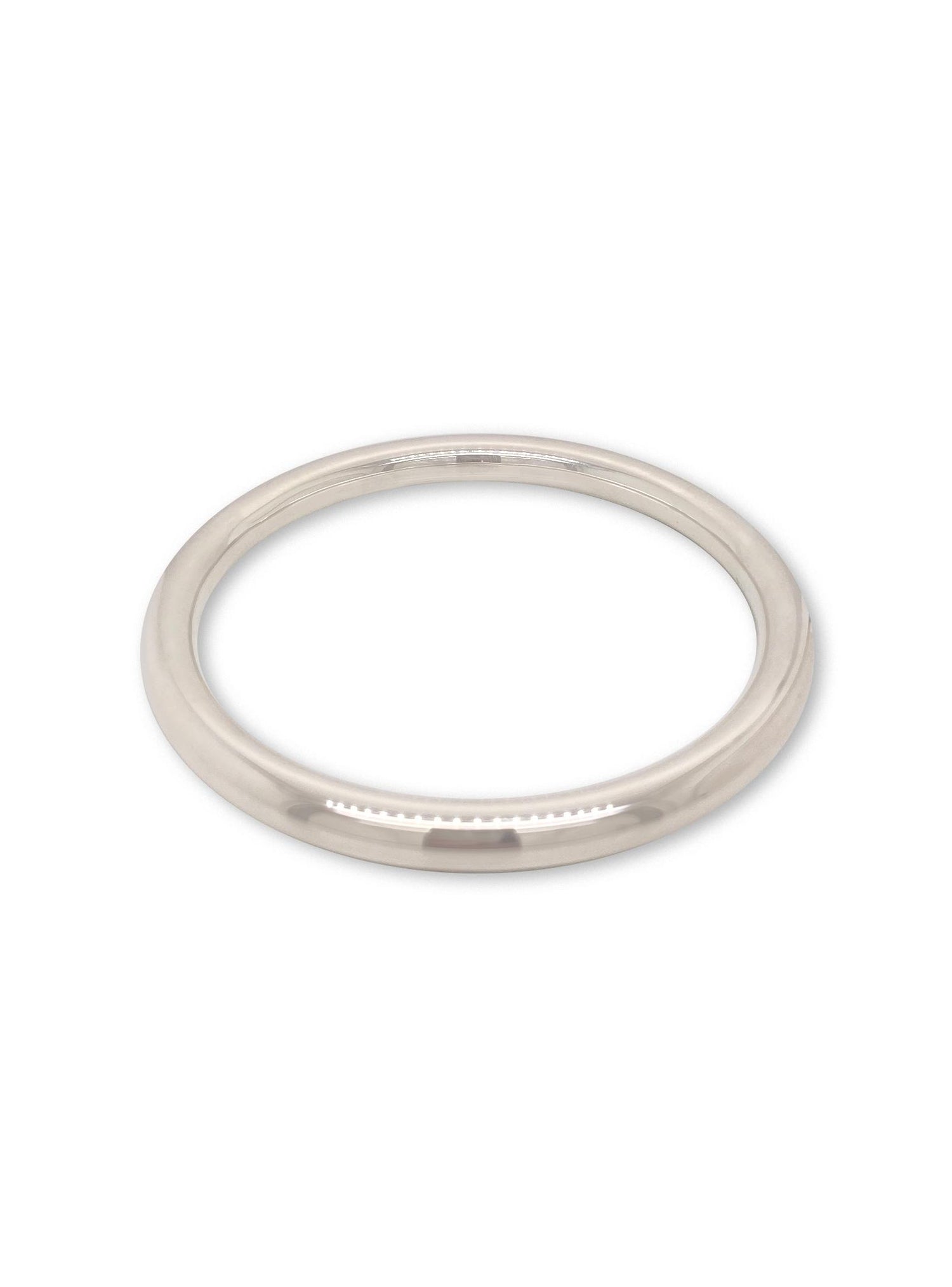 Sterling Silver 7mm Round Golf Bangle All Sizes