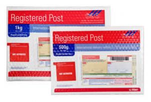 Registered International Shipping