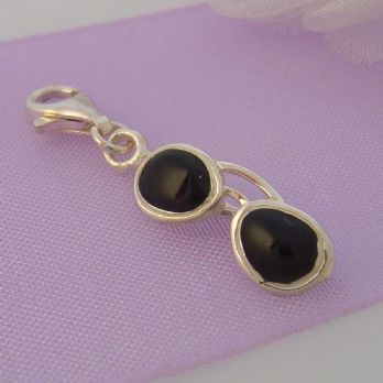 STERLING SILVER SUNGLASSES CLIP ON CHARM 925-54-983-328