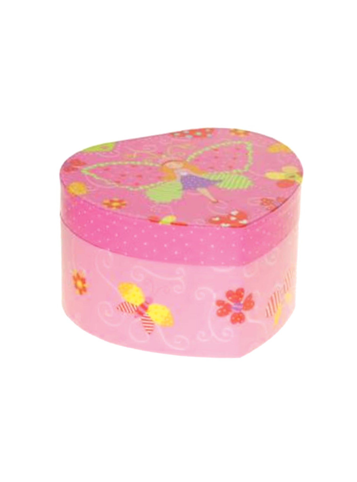 Butterfly Princess Heart Musical Jewellery Box