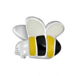 STERLING SILVER PASTICHE PETITE BUMBLE BEE BEAD CHARM -XE010