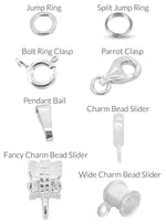 Sterling Silver Mixmaster Mixer Kitchen Clip on Charm
