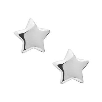 PASTICHE STERLING SILVER 6mm STAR STUD EARRINGS CE890