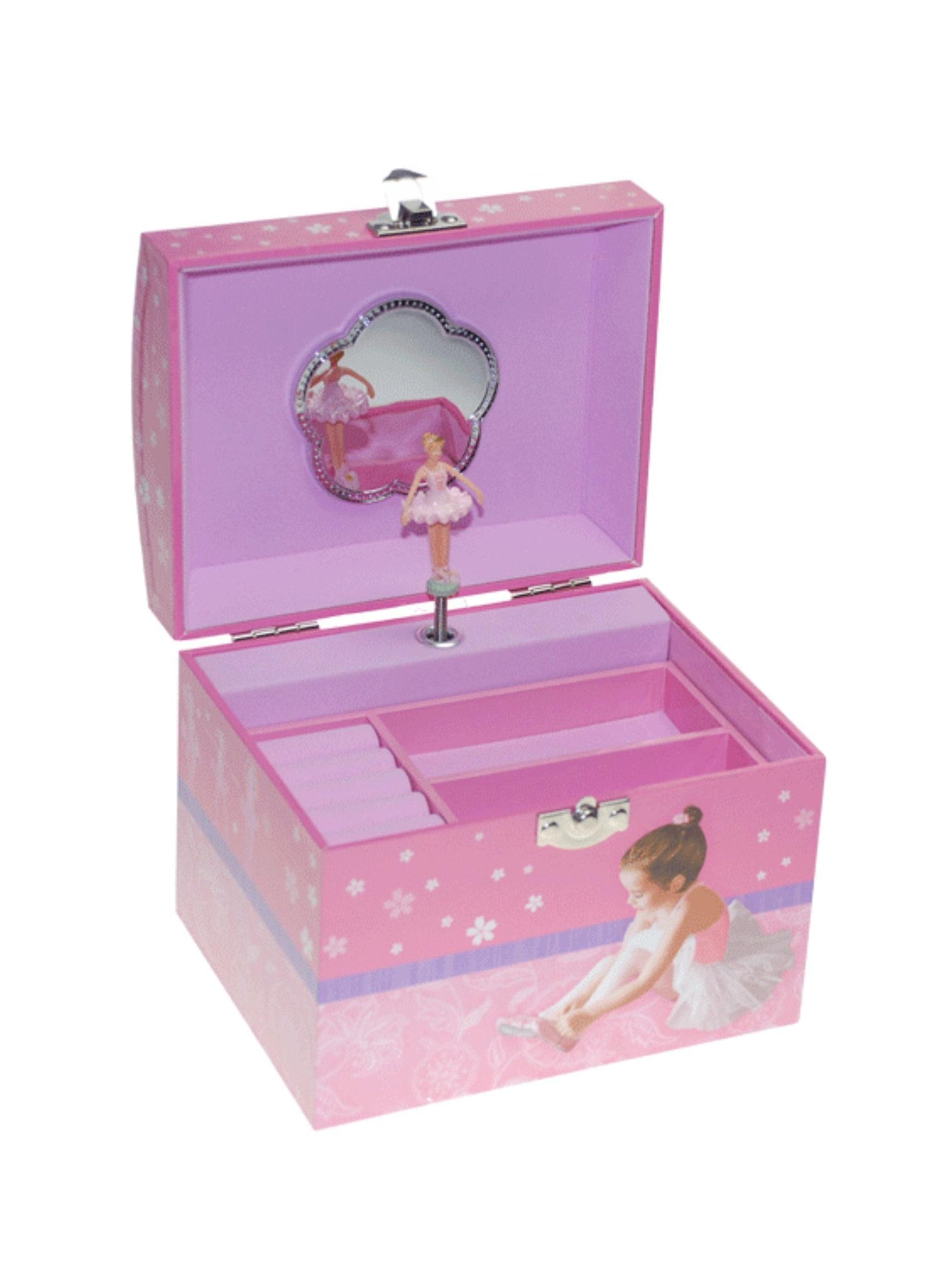 Musical Ballerina Ballet Dancer Music Jewellery Box 