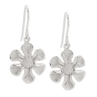 PASTICHE STERLING SILVER 15mm FLOWER CHARM EARRINGS E651