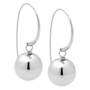 PASTICHE WOMENS STEEL BALL DROP EARRINGS E866