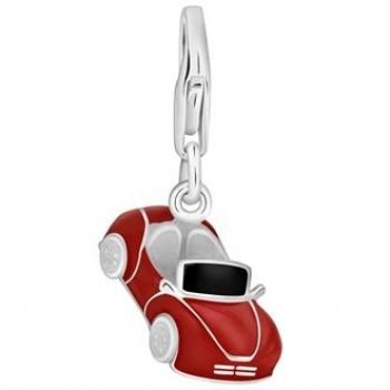 PASTICHE STERLING SILVER RED CONVERTIBLE CAR CLIP ON CHARM QC268RD