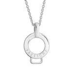 PASTICHE STERLING SILVER 18mm CHARM PENDANT ENHANCER DROP 50CM CABLE NECKLACE QJ002_50