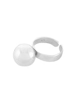 Sterling Silver 14mm Round Harmony Ball Ring