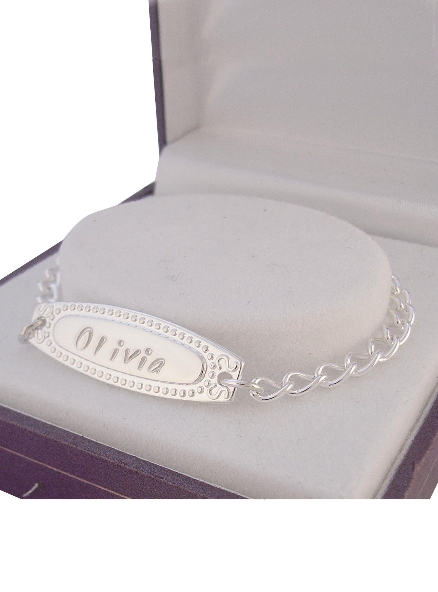 Personalised Baby Name Identity Bracelet