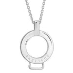 PASTICHE STERLING SILVER 23.5mm CHARM PENDANT ENHANCER DROP 75CM CABLE NECKLACE QJ009_75