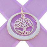 33mm CIRCLE OF LIFE PERSONALISED TREE OF LIFE NAME PENDANT -33mm-KB58-SS-KB48