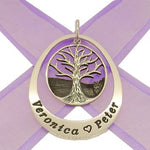 35mm x 52mm OVAL CIRCLE OF LIFE PERSONALISED TREE OF LIFE NAME PENDANT -35x52mm-KB-ss