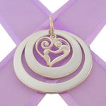 25mm & 33mm CIRCLE OF LIFE PERSONALISED NAME PENDANT MOTHER BABY CHILD -25mm-33mm-KB57-58-KB47