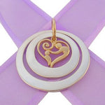 25mm & 33mm CIRCLE OF LIFE PERSONALISED NAME PENDANT 9CT GOLD MOTHER BABY CHILD -25mm-33mm-KB57-58-KB47-9Yjr