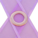 9CT ROSE GOLD 24mm CIRCLE OF LIFE PERSONALISED FAMILY NAME PENDANT -P9R-24mm-FP134
