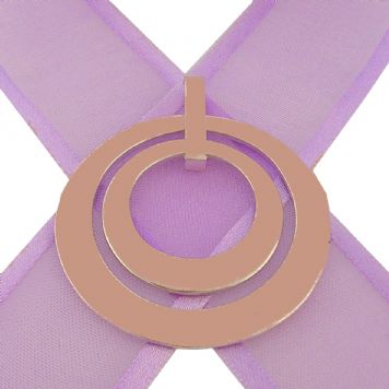 9CT ROSE GOLD 25mm & 38mm CIRCLE OF LIFE PERSONALISED NAME PENDANT -9R-25mm-38mm-KB57-70-FBail