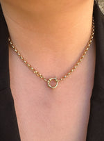 Solid 9ct Gold 4.5mm Round Belcher Chain Necklace