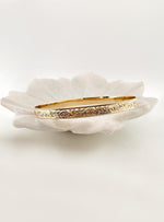 Filigree Embossed 5mm Bangle in 9ct Gold