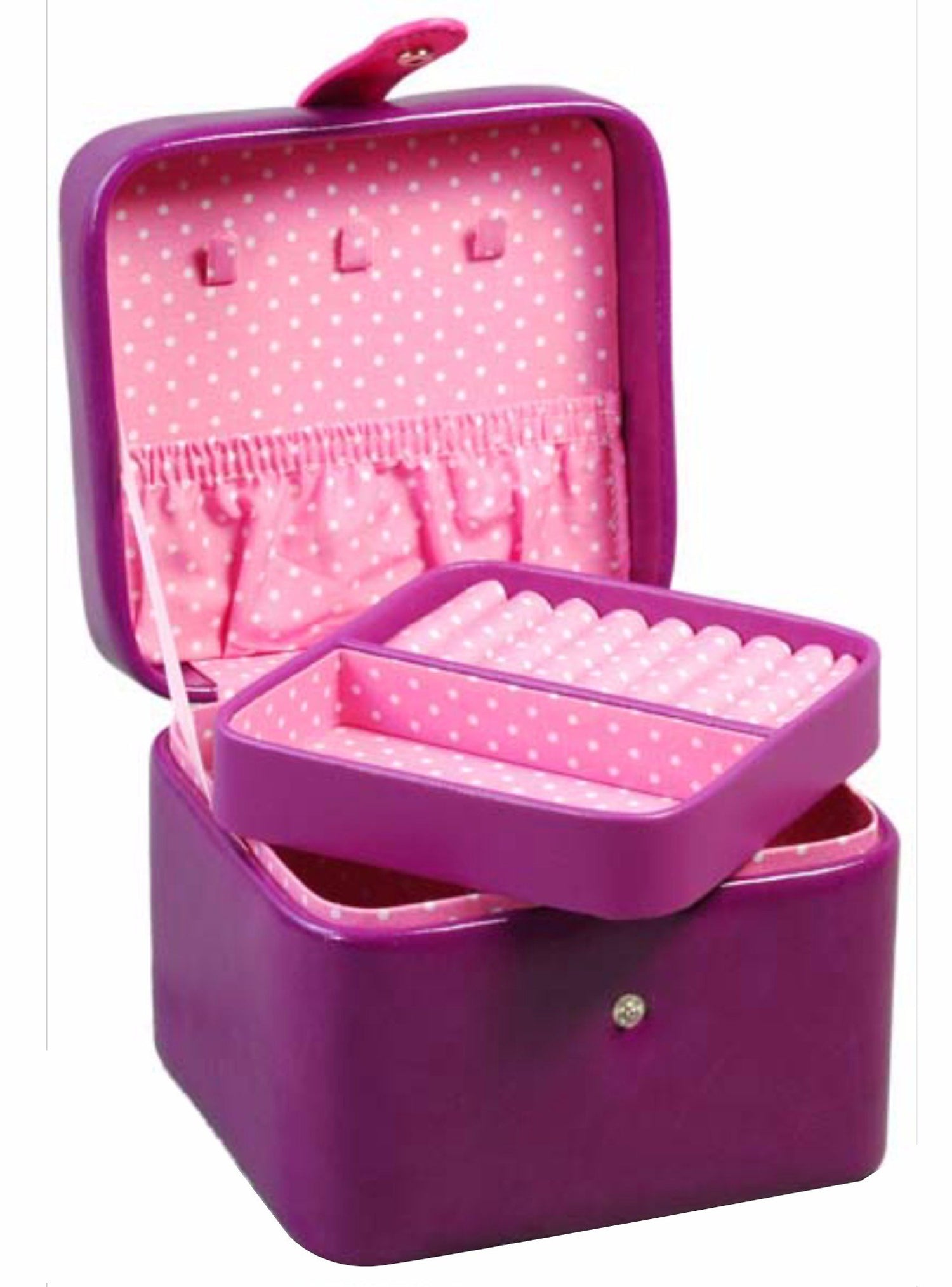 Deni Purple Jewellery Box