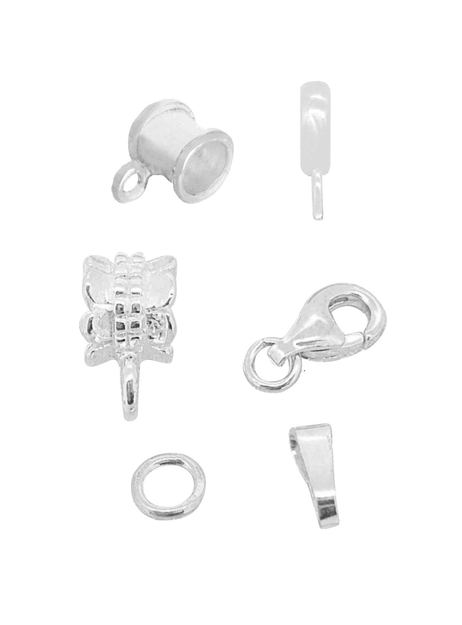 Charm Attachement Findings in Sterling Silver