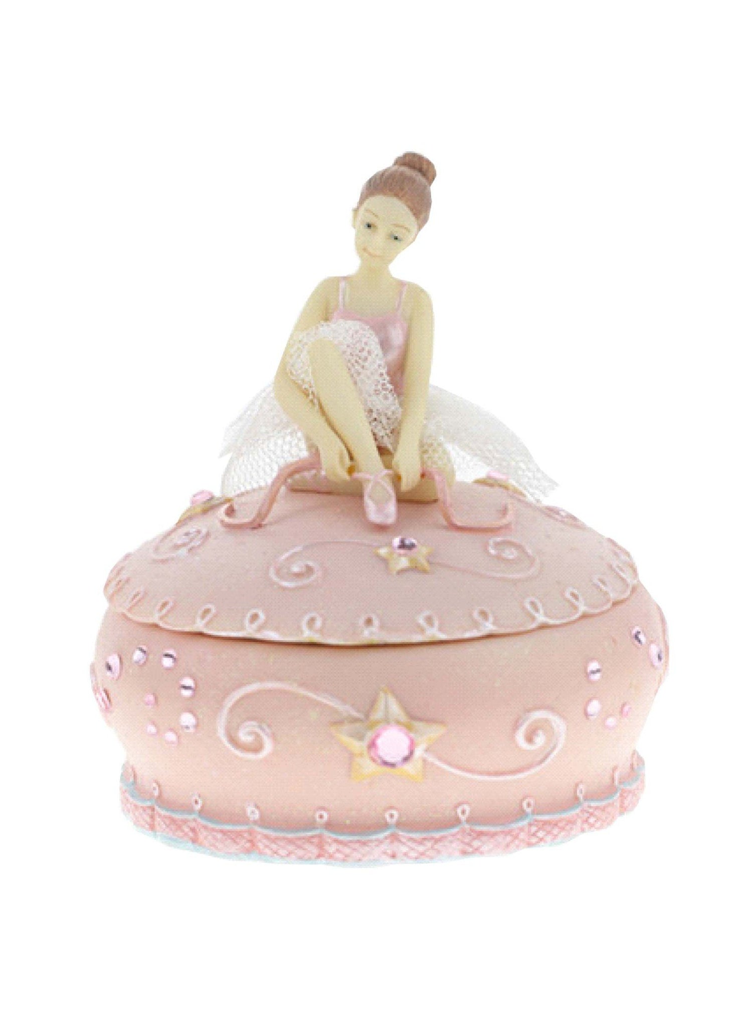 Musical Ballerina Jewellery Trinket Box