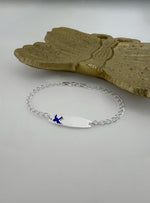 Bluebird Identity Figaro Bracelet in Sterling Silver
