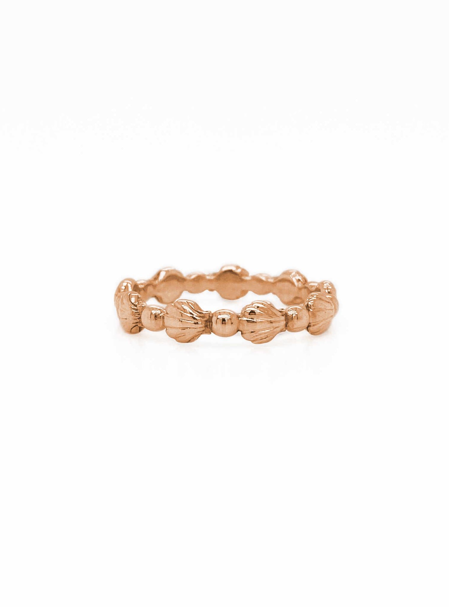 Nalu Seashell Ring in 9ct Rose Gold